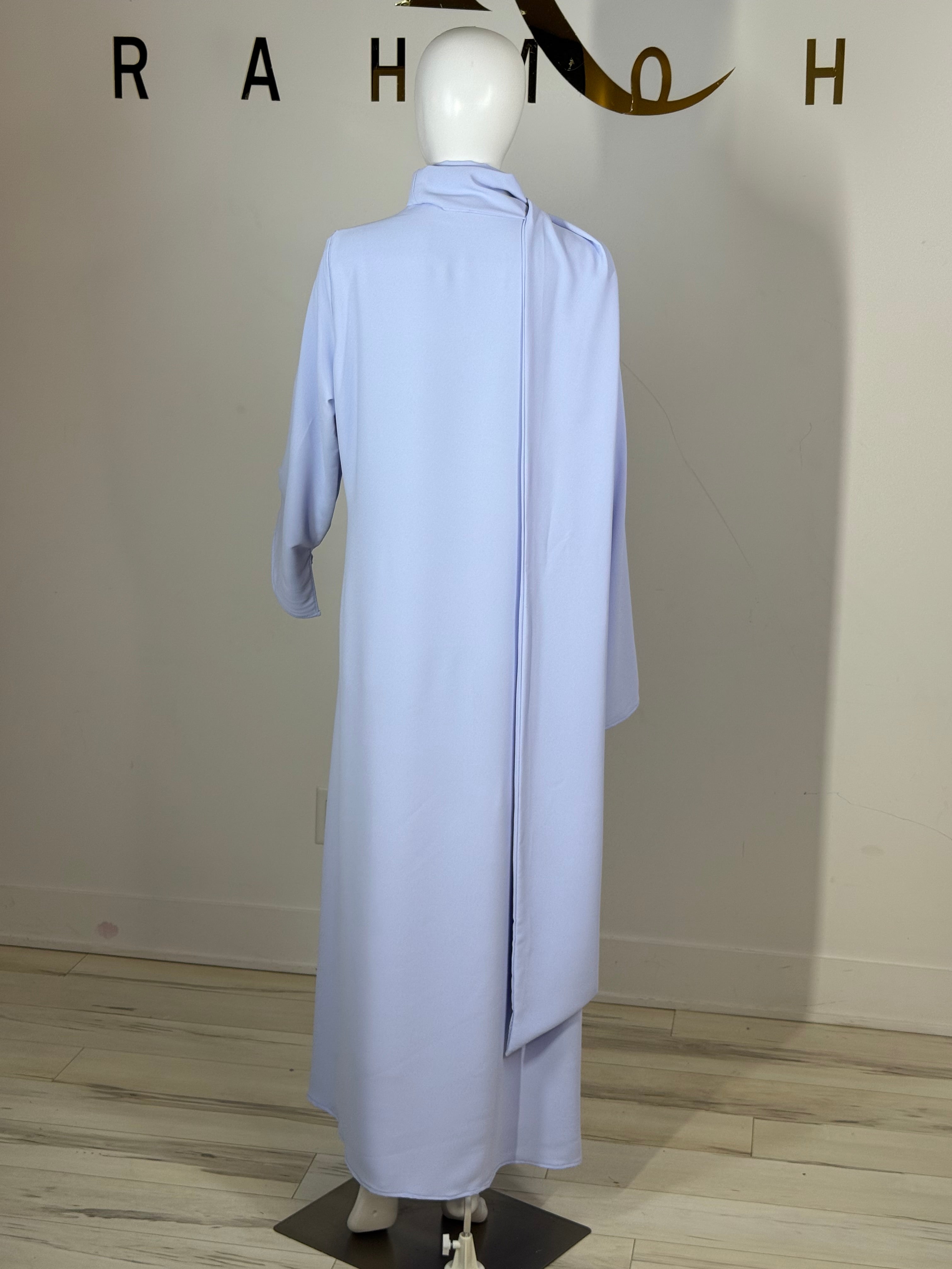Lace Trim Abaya