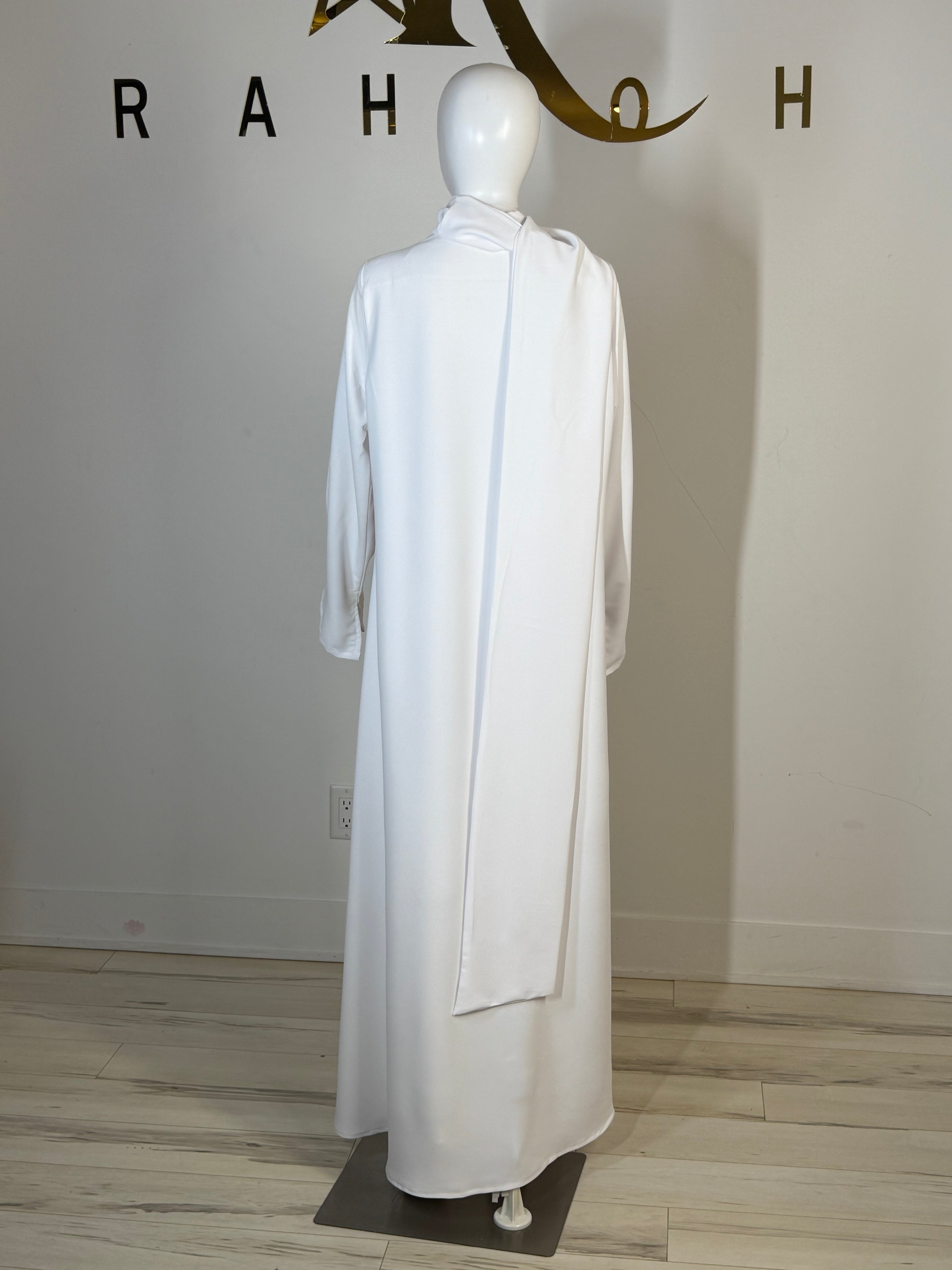 Lace Trim Abaya