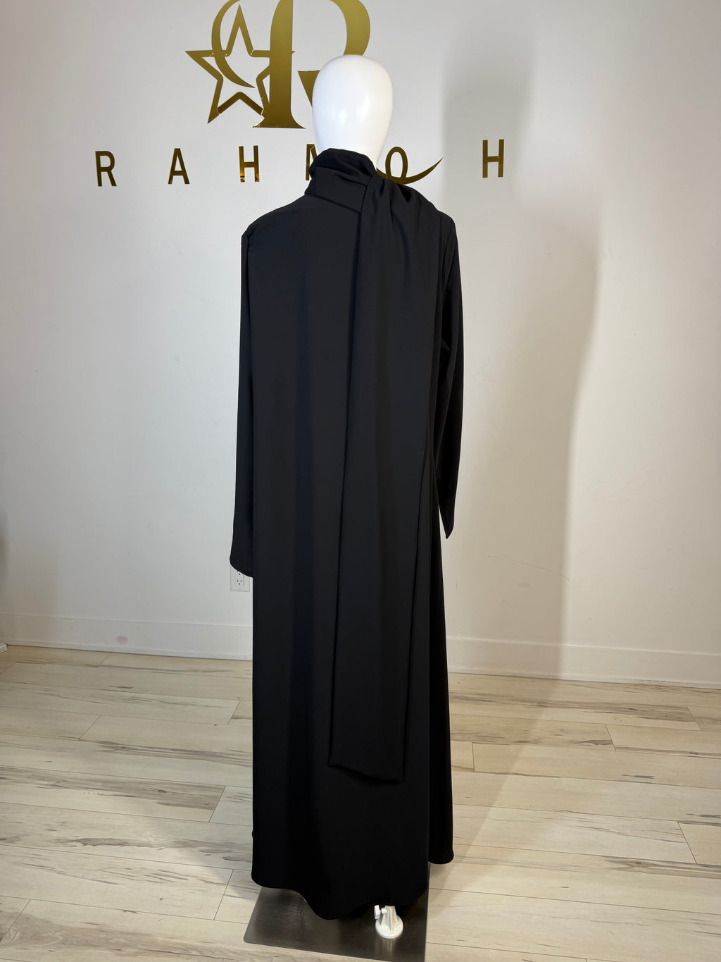 Lace Trim Abaya