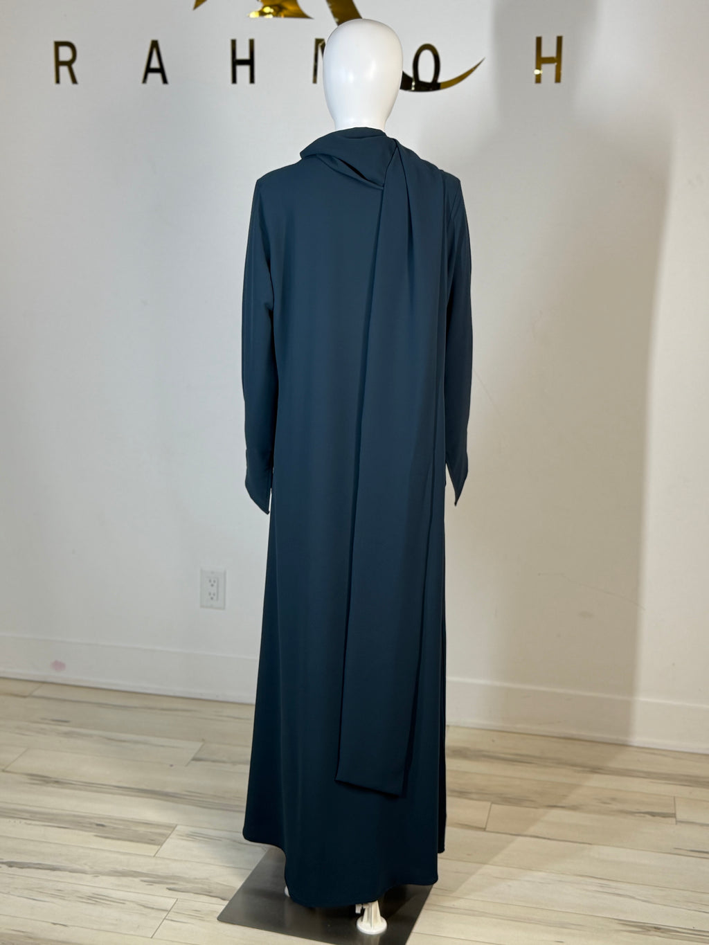Lace Trim Abaya