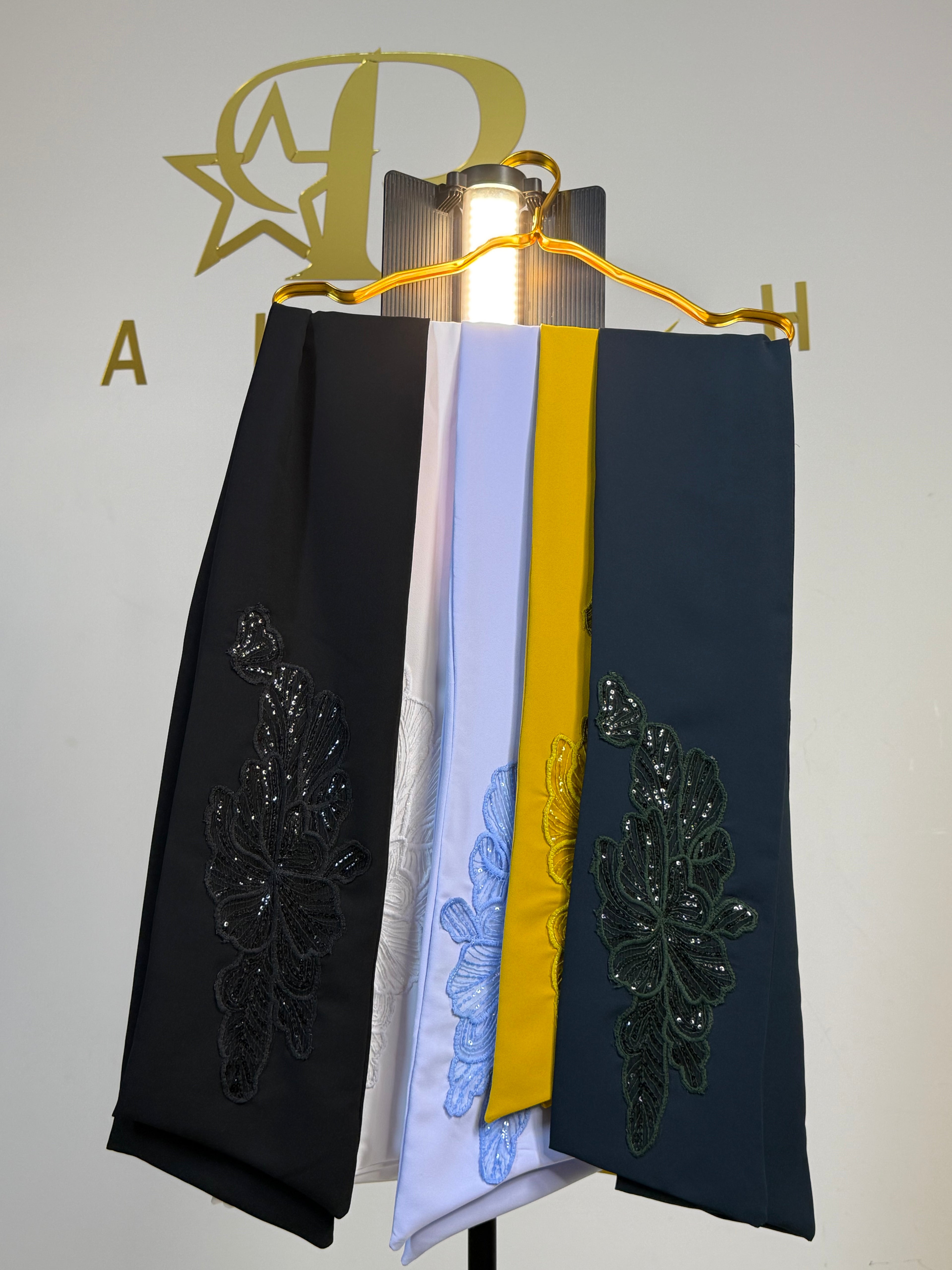 Lace Trim Abaya