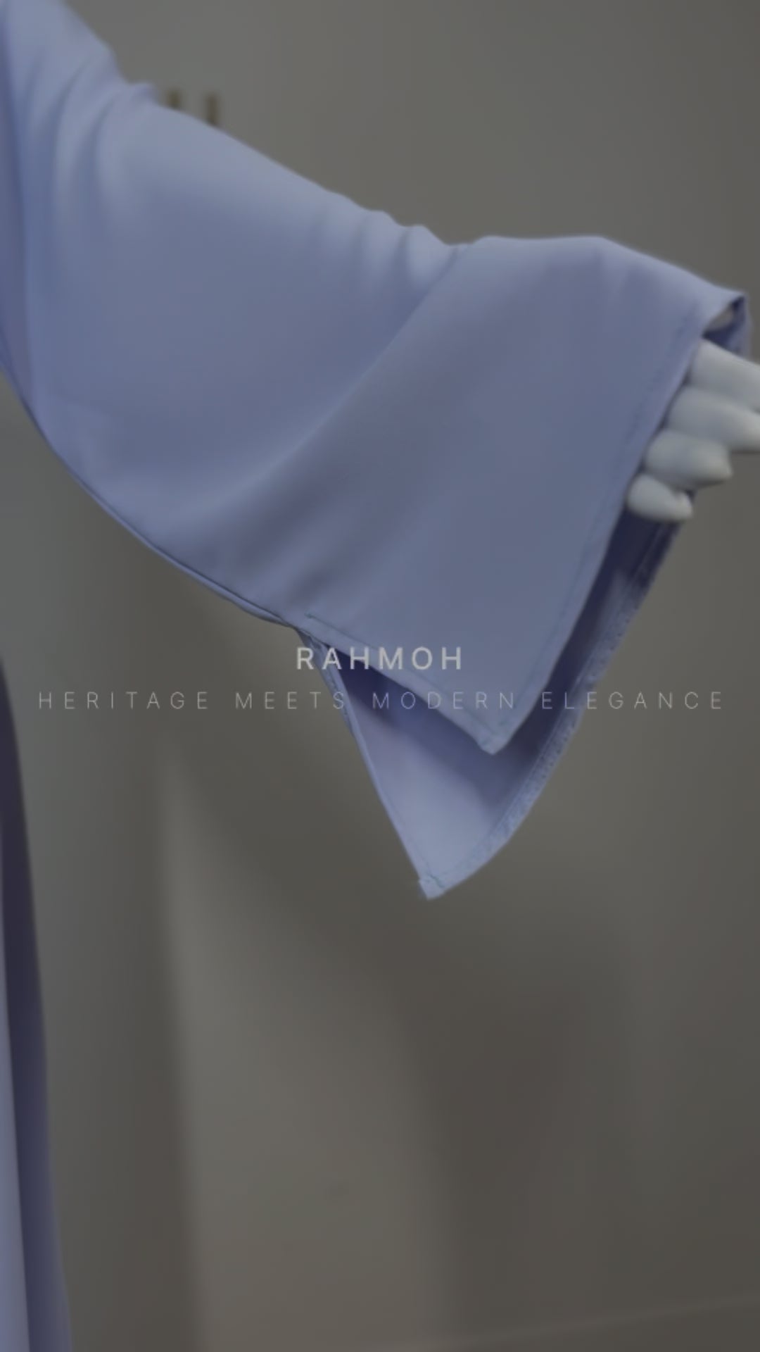 Lace Trim Abaya